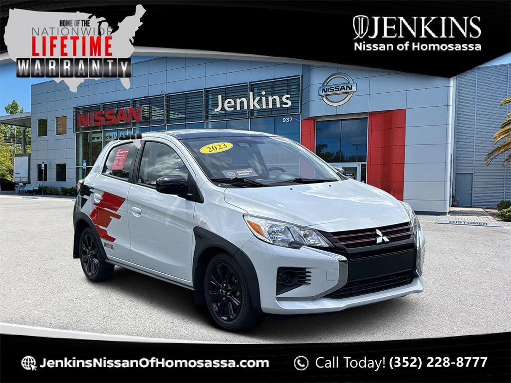 used 2023 Mitsubishi Mirage car, priced at $14,395