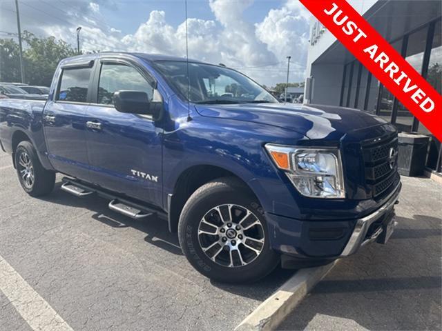 used 2021 Nissan Titan car, priced at $34,440