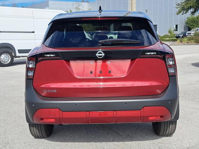 new 2025 Nissan Kicks car, priced at $26,255