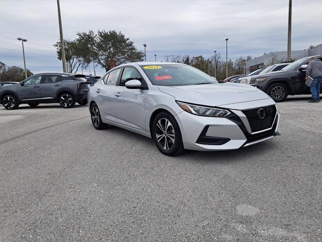 used 2021 Nissan Sentra car, priced at $15,990