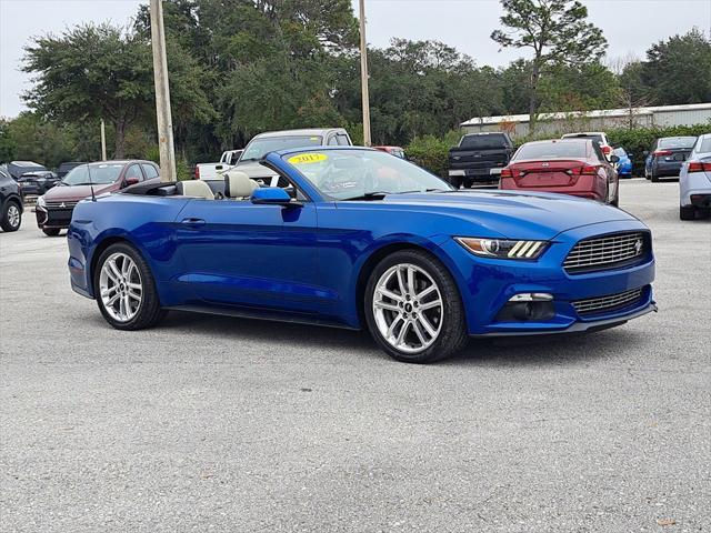 used 2017 Ford Mustang car, priced at $15,998