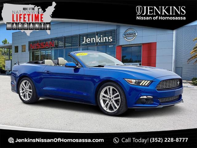 used 2017 Ford Mustang car, priced at $15,998