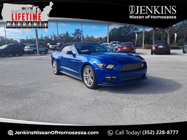 used 2017 Ford Mustang car, priced at $18,990