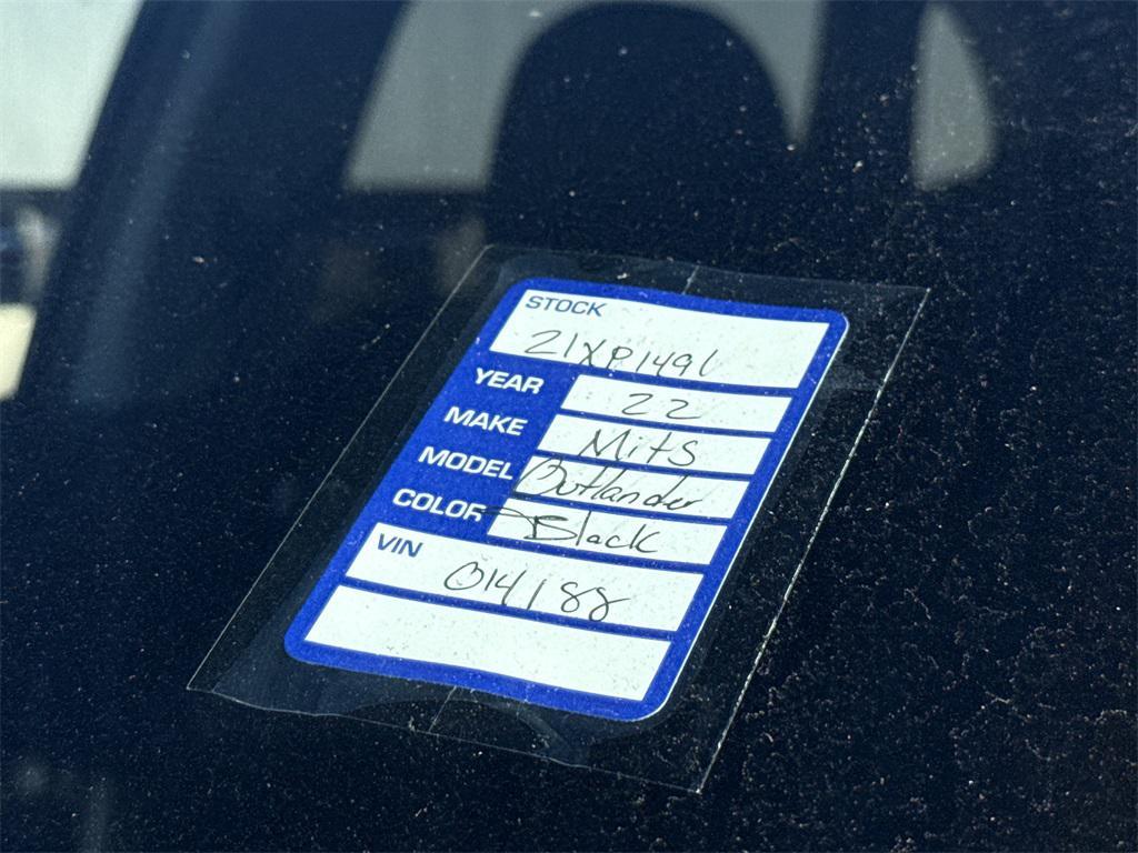 used 2022 Mitsubishi Outlander Sport car, priced at $14,995