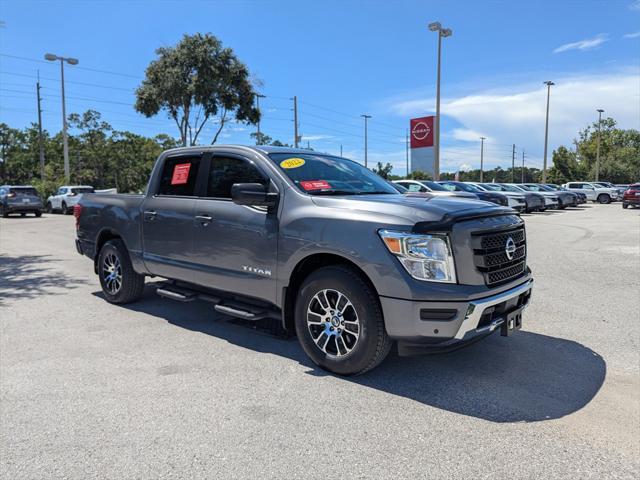 used 2022 Nissan Titan car, priced at $29,880