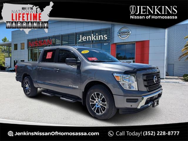 used 2022 Nissan Titan car, priced at $29,880