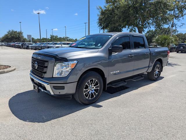 used 2022 Nissan Titan car, priced at $29,880