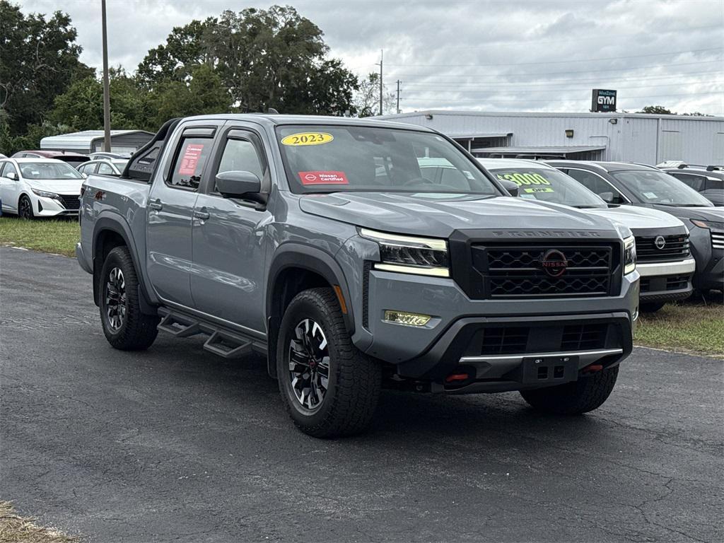 used 2023 Nissan Frontier car, priced at $33,990