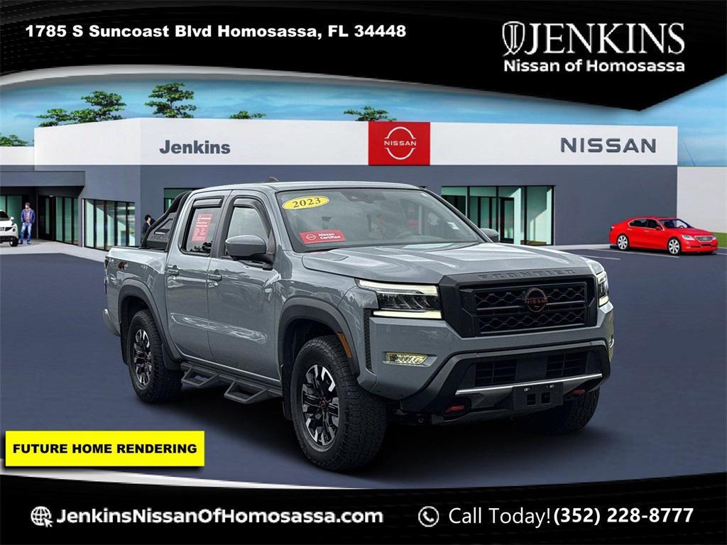 used 2023 Nissan Frontier car, priced at $33,990