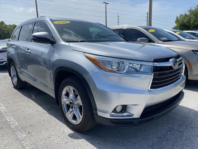 used 2016 Toyota Highlander car, priced at $16,990