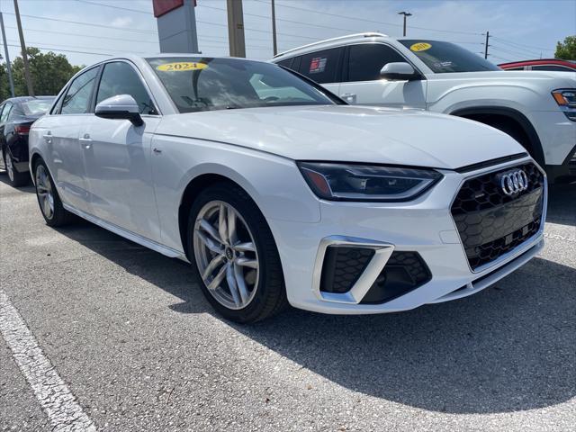 used 2024 Audi A4 car, priced at $31,995