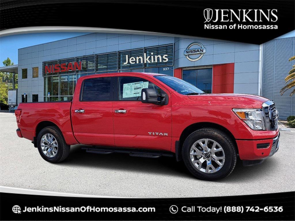 new 2024 Nissan Titan car, priced at $46,314