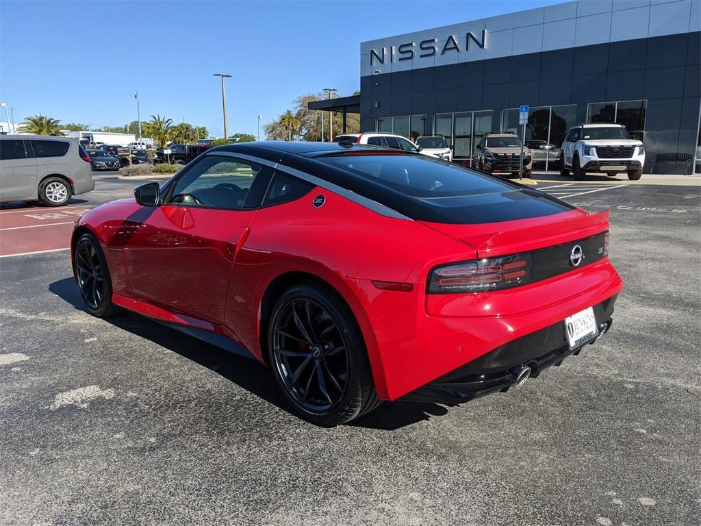 new 2025 Nissan Z car, priced at $53,645