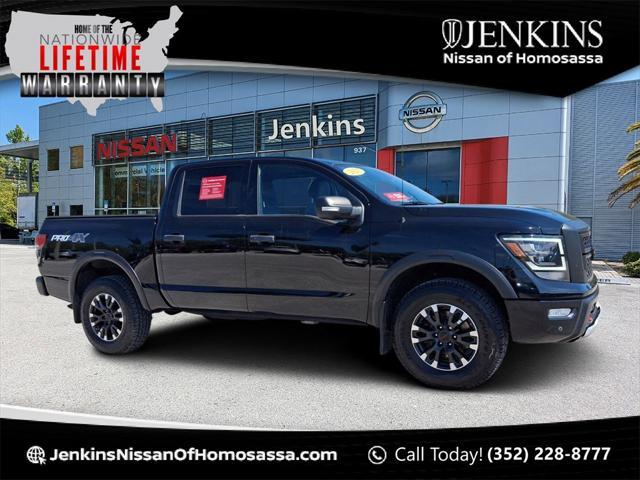 used 2021 Nissan Titan car, priced at $36,690