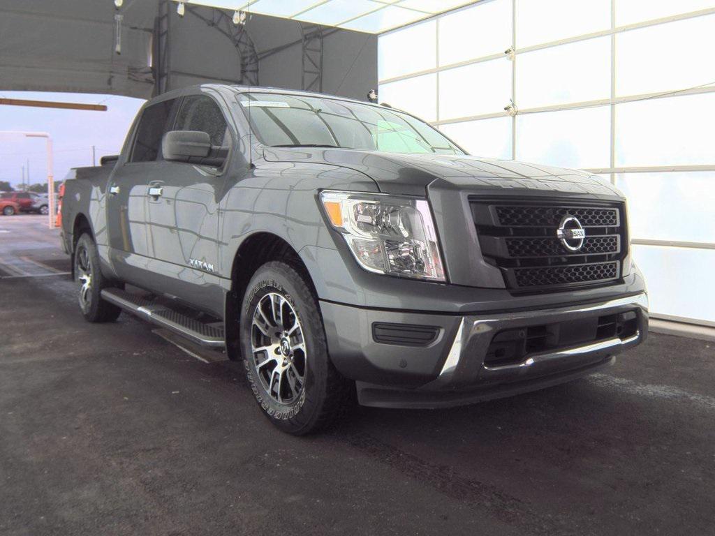 used 2021 Nissan Titan car, priced at $28,880