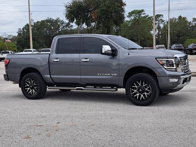 used 2020 Nissan Titan car, priced at $36,990