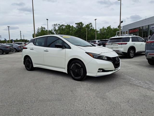 new 2023 Nissan Leaf car, priced at $34,091