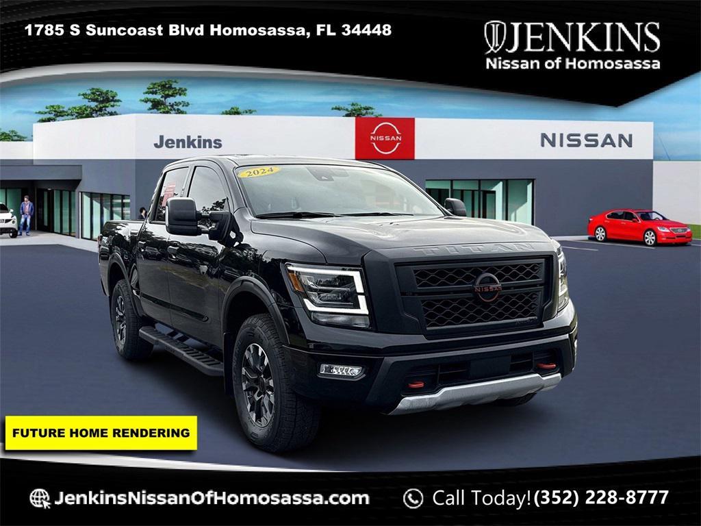 used 2024 Nissan Titan car, priced at $40,990