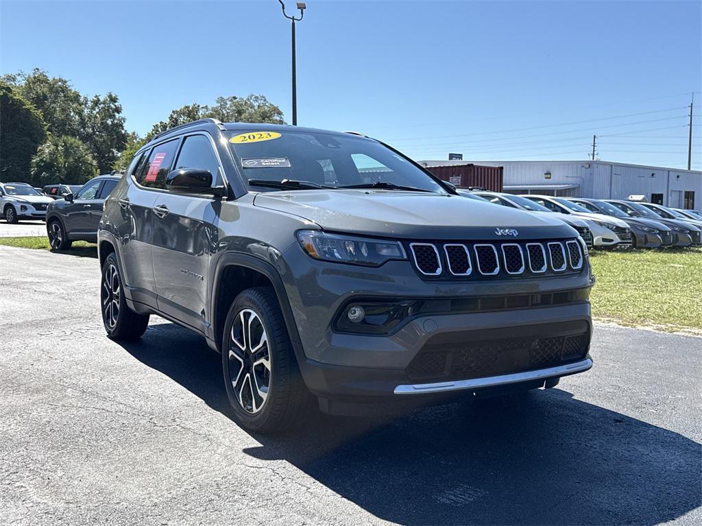 used 2023 Jeep Compass car, priced at $17,990