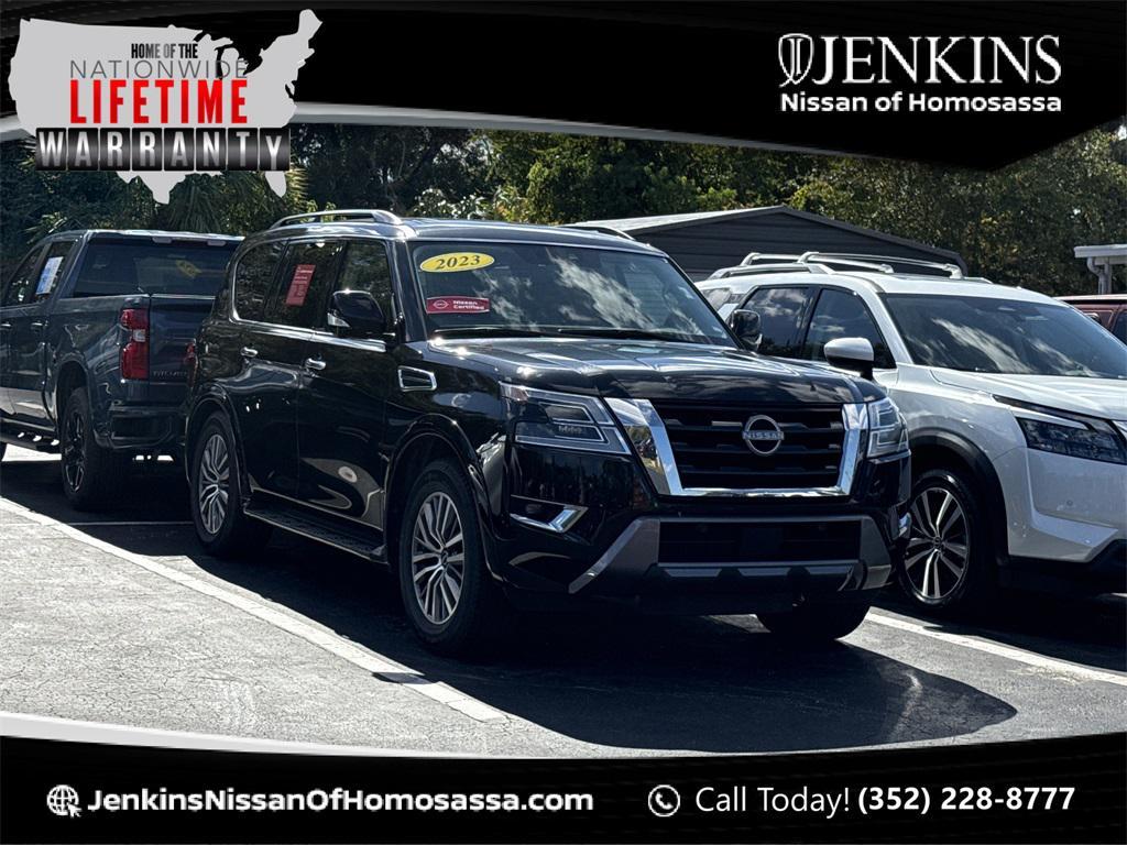 used 2023 Nissan Armada car, priced at $30,995