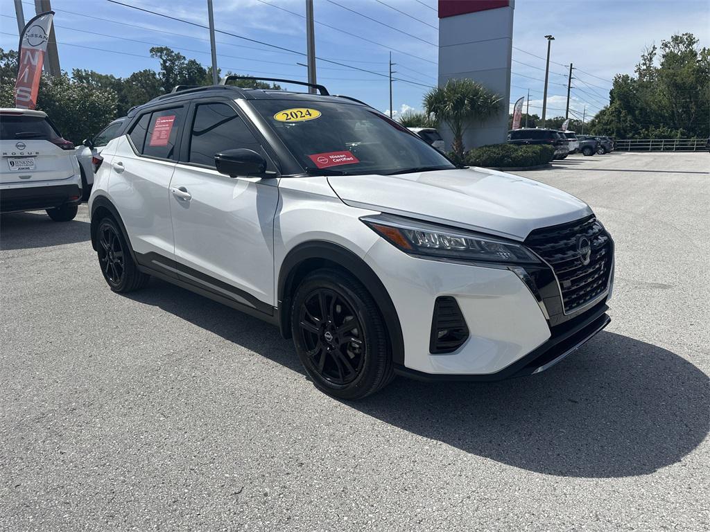used 2024 Nissan Kicks car, priced at $19,995