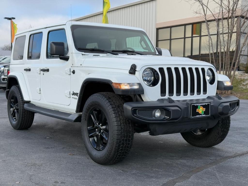 used 2021 Jeep Wrangler Unlimited car, priced at $28,495