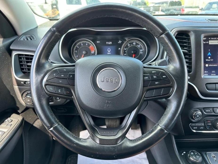 used 2019 Jeep Cherokee car, priced at $19,880