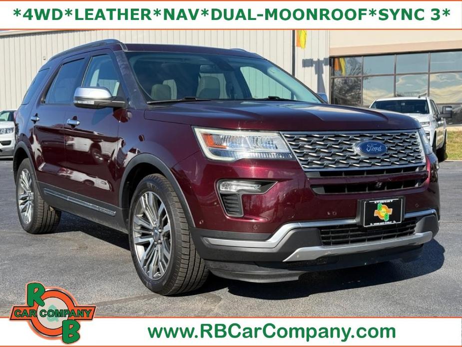 used 2018 Ford Explorer car, priced at $20,998