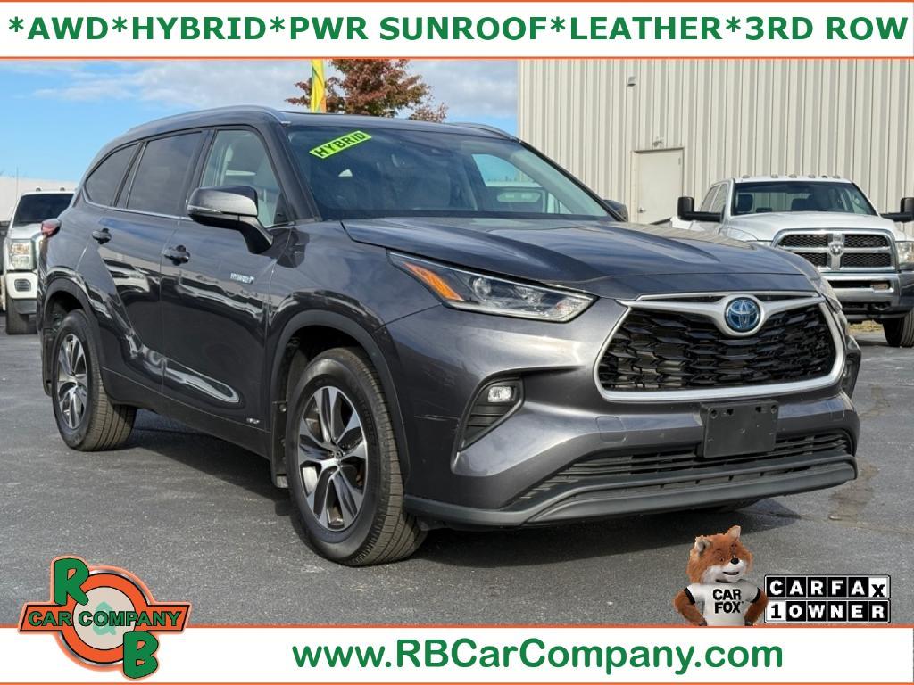 used 2021 Toyota Highlander Hybrid car, priced at $30,981