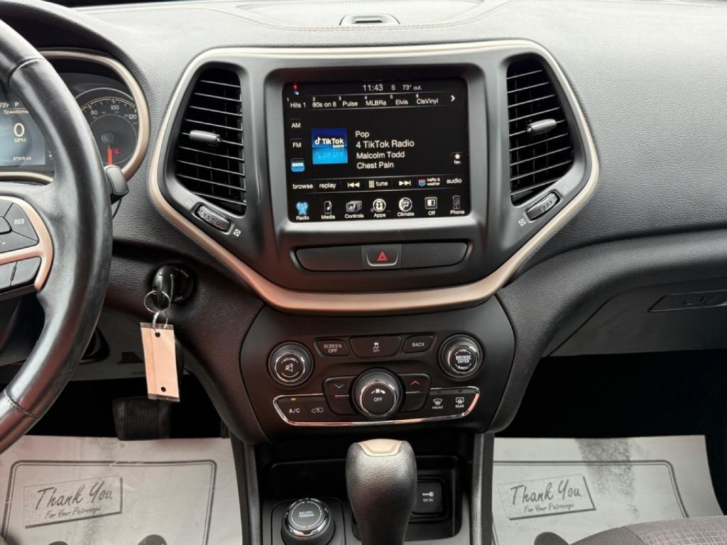 used 2017 Jeep Cherokee car, priced at $13,300