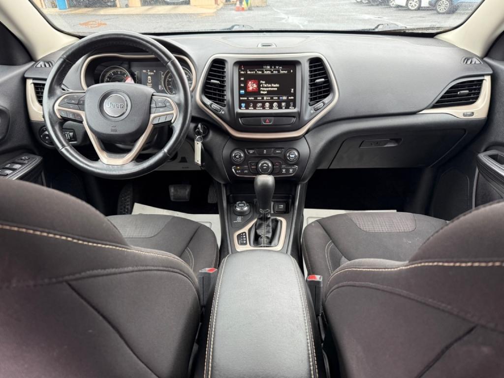 used 2017 Jeep Cherokee car, priced at $13,300