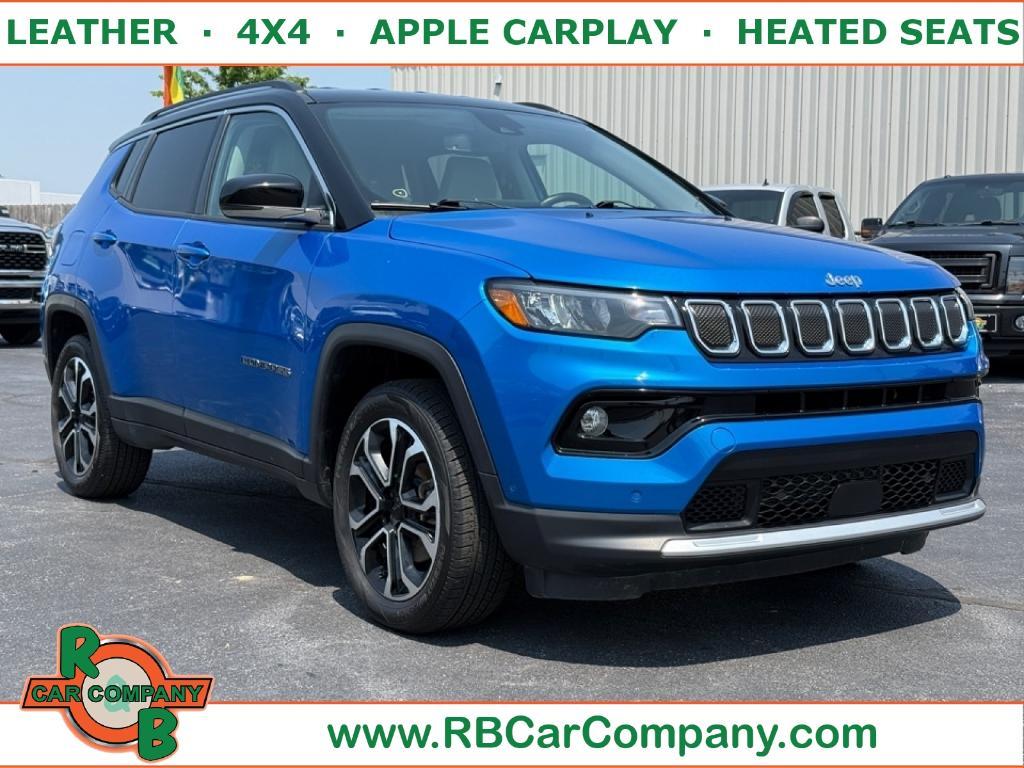 used 2022 Jeep Compass car, priced at $22,355