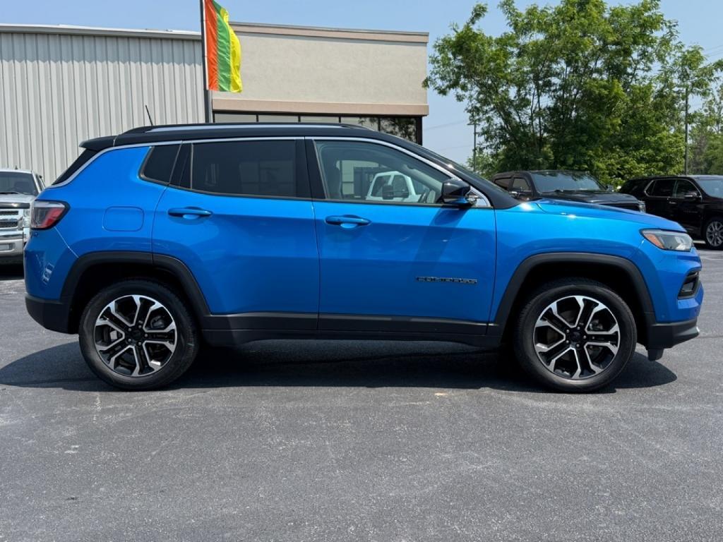 used 2022 Jeep Compass car, priced at $22,355