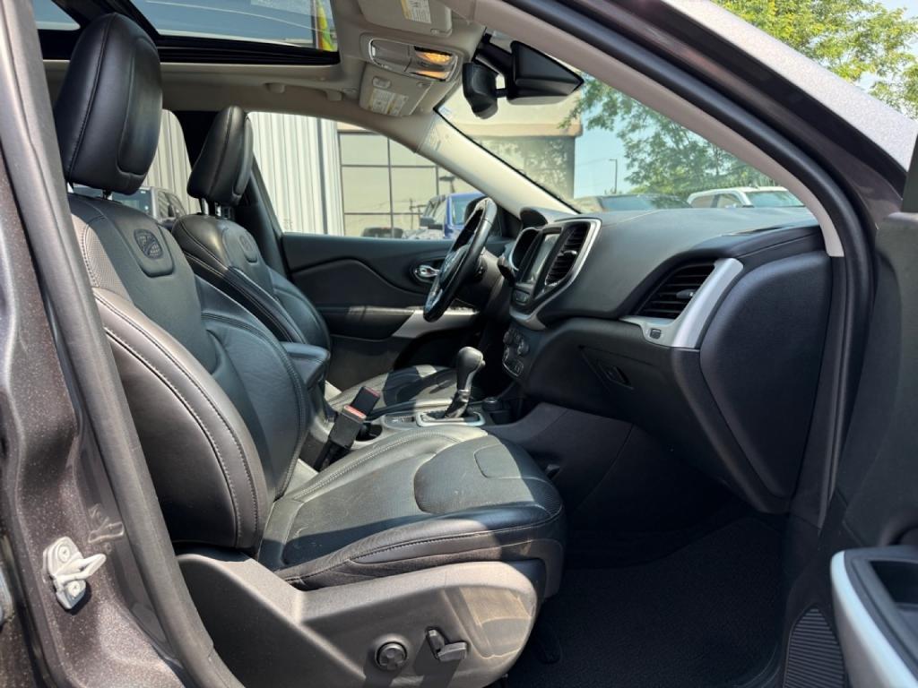 used 2018 Jeep Cherokee car, priced at $18,763