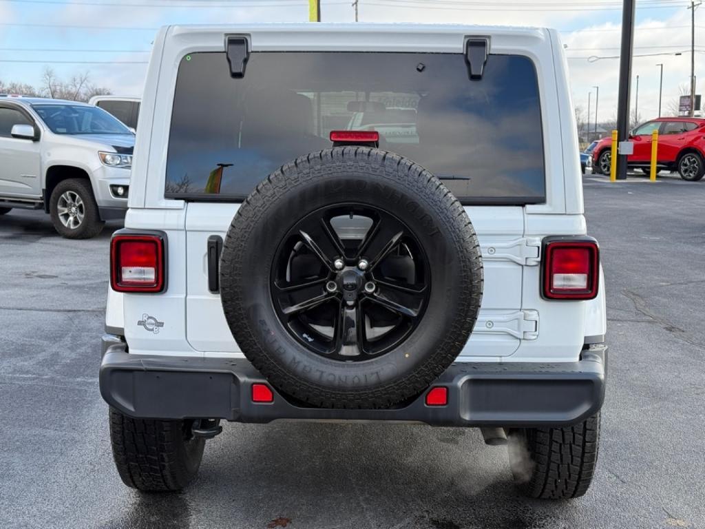 used 2021 Jeep Wrangler Unlimited car, priced at $27,550