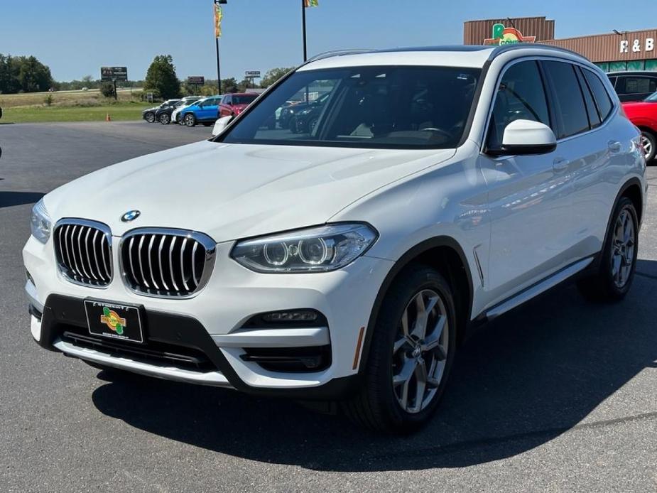 used 2021 BMW X3 car, priced at $27,655