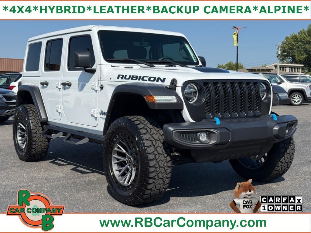 used 2022 Jeep Wrangler Unlimited 4xe car, priced at $37,988
