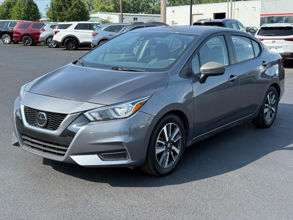 used 2021 Nissan Versa car, priced at $12,600
