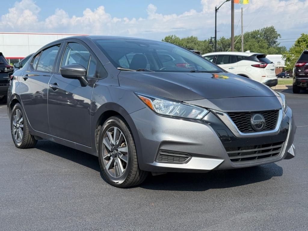 used 2021 Nissan Versa car, priced at $12,600