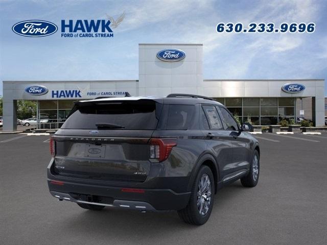 new 2025 Ford Explorer car, priced at $45,658