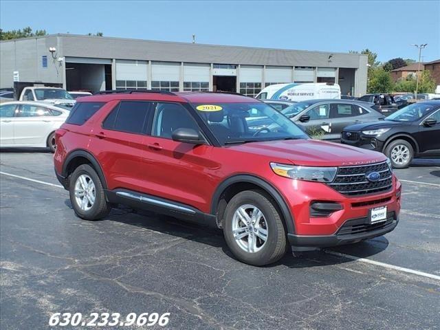 used 2021 Ford Explorer car, priced at $27,499