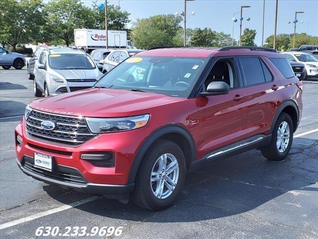 used 2021 Ford Explorer car, priced at $27,499