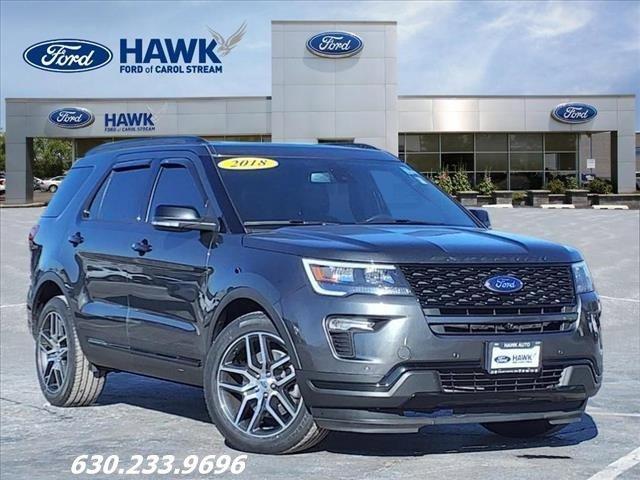 used 2018 Ford Explorer car, priced at $23,887