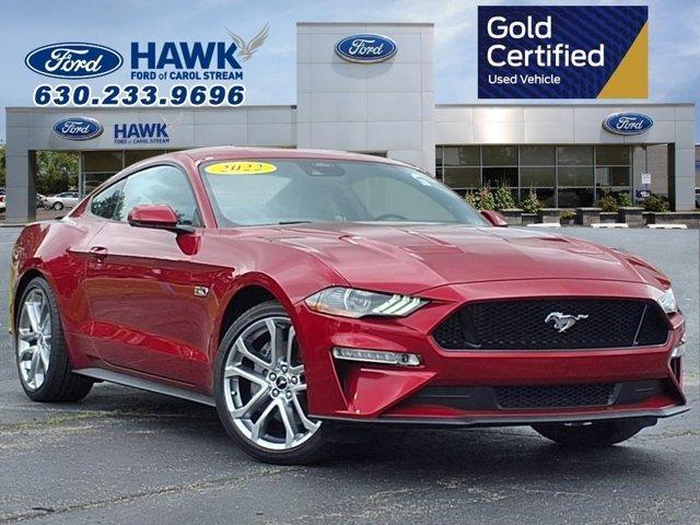 used 2022 Ford Mustang car, priced at $44,998