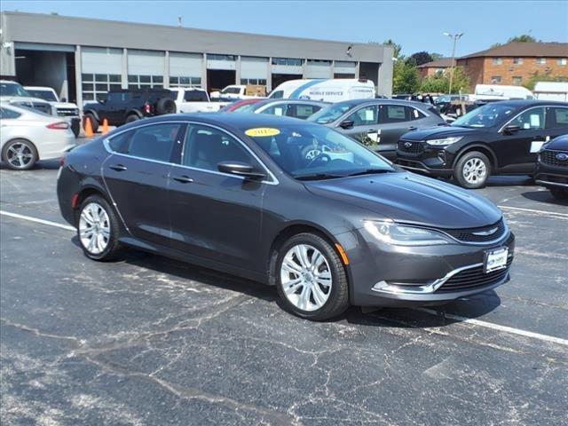 used 2015 Chrysler 200 car, priced at $10,599