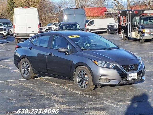 used 2021 Nissan Versa car, priced at $15,999