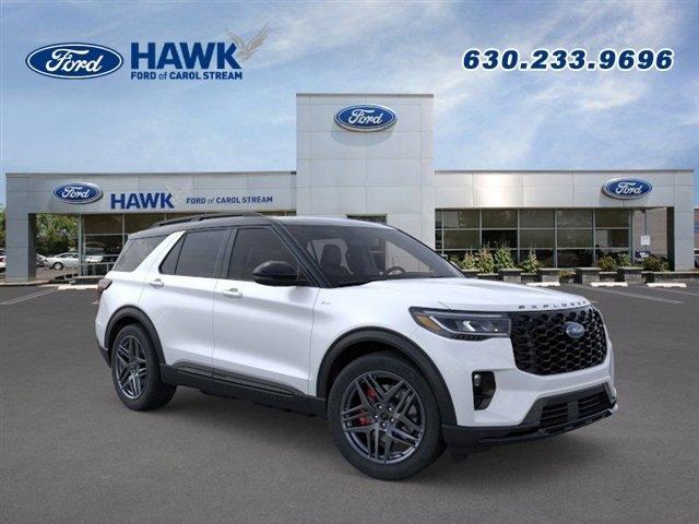 new 2025 Ford Explorer car, priced at $53,372