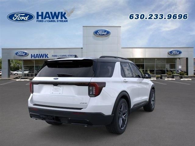 new 2025 Ford Explorer car, priced at $53,372