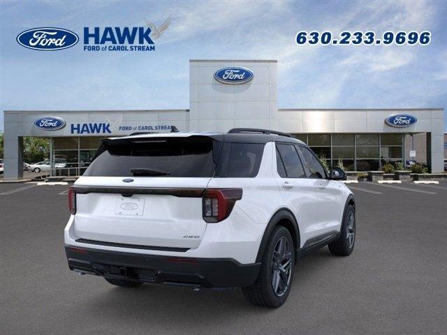 new 2025 Ford Explorer car, priced at $53,372