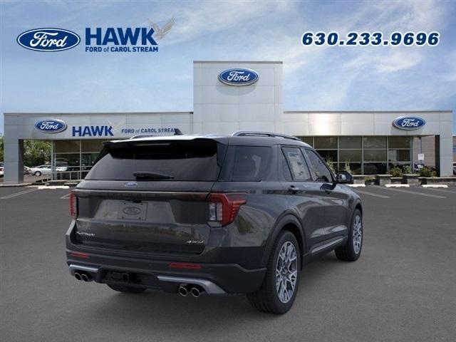 new 2025 Ford Explorer car, priced at $56,181